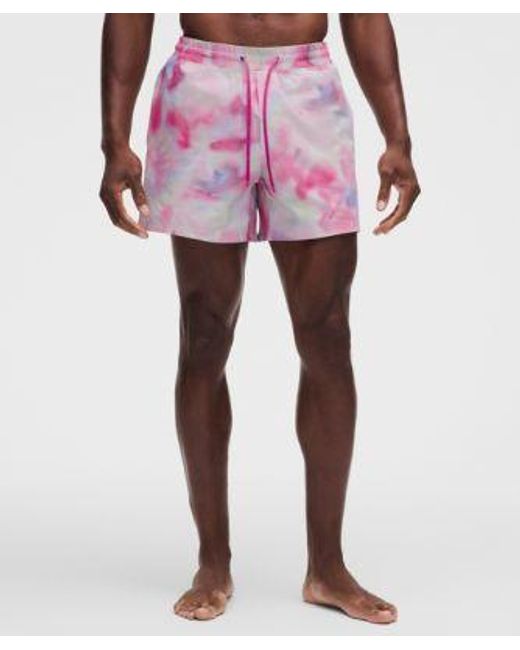 lululemon athletica White Swim Short 5" for men