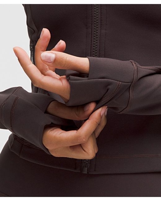 lululemon athletica Brown Define Cropped Jacket