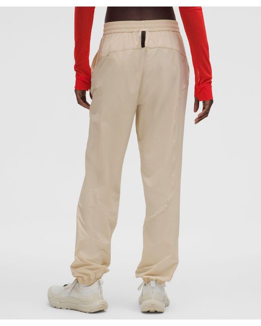 lululemon athletica White – Lightweight Woven Joggers Slnsh Collection – – Size Large