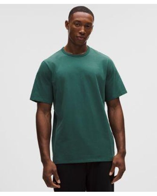 lululemon athletica Green Organic Cotton Classic-Fit T-Shirt for men