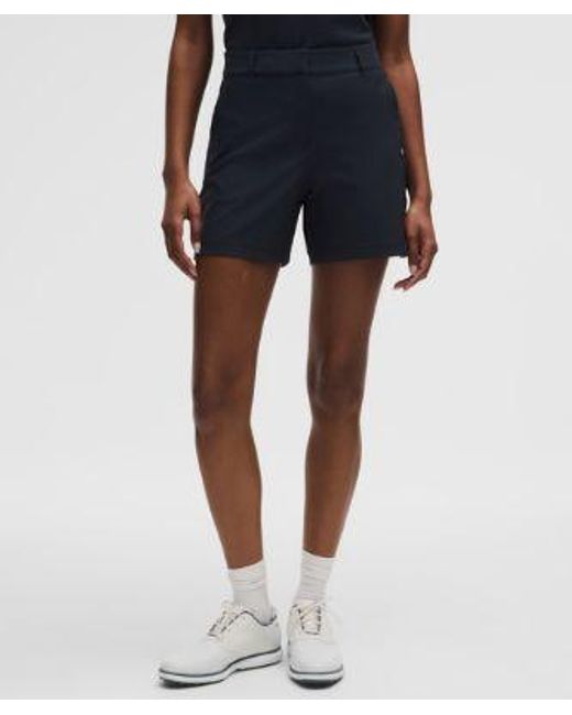 lululemon athletica Blue Stretch Twill Golf Short 5"