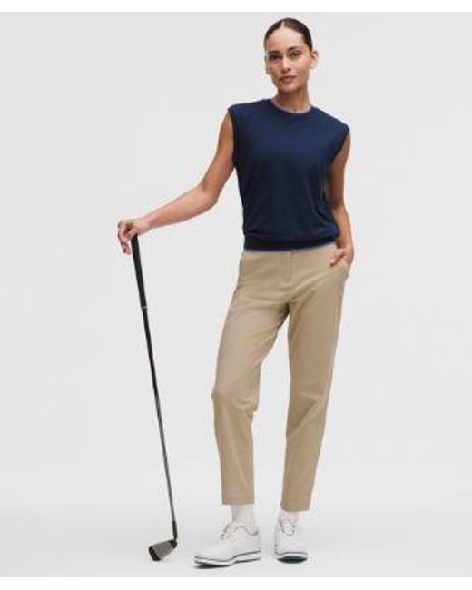 lululemon athletica Blue Stretch Twill Golf Pant Regular