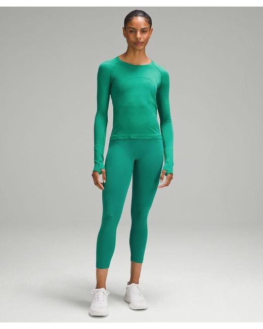 lululemon athletica Green Swiftly Tech Long-sleeve Shirt 2.0 Race Length