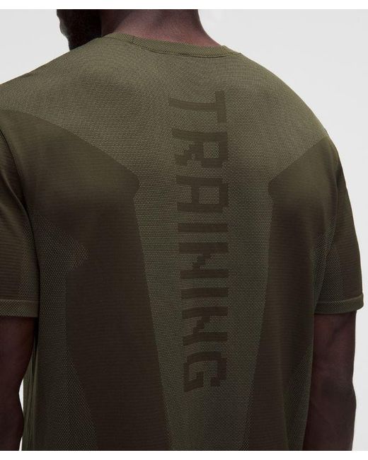lululemon athletica Green – Metal Vent Tech Relaxed-Fit Short-Sleeve Shirt Training – – Size Large for men