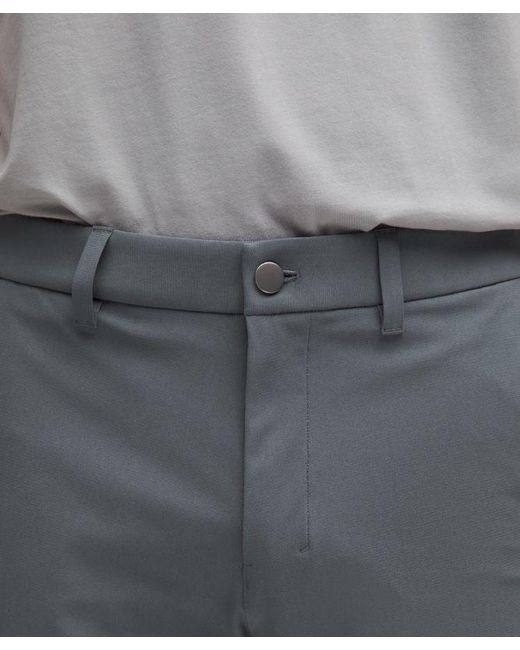 lululemon athletica Gray – Abc Slim-Fit Trousers 37L Warpstreme – – Size 12 for men