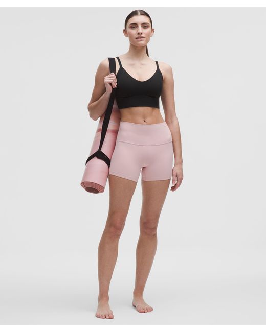 lululemon athletica Black Focuser Scoop-Neck Bra Nulu Light Support, C/D Cup