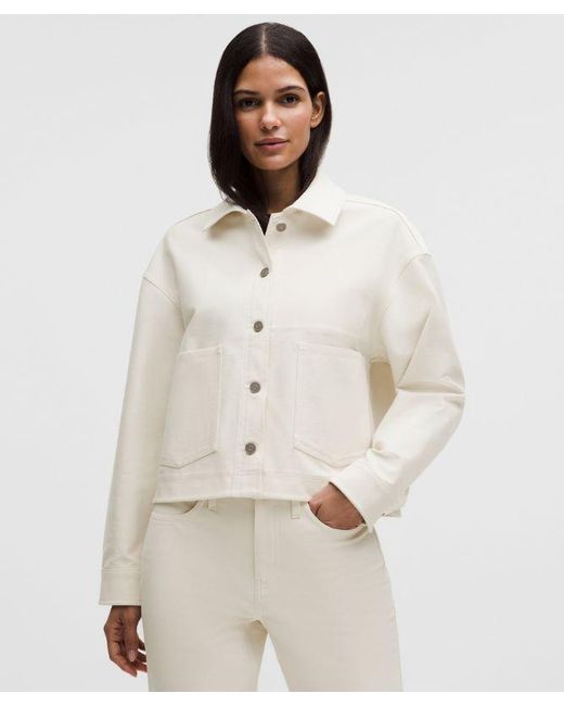 lululemon athletica Natural – Easyfive Jacket – – Size Large