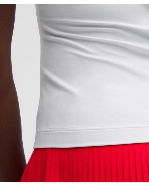 lululemon athletica Red Align Scoop Waist-Length Tank Top