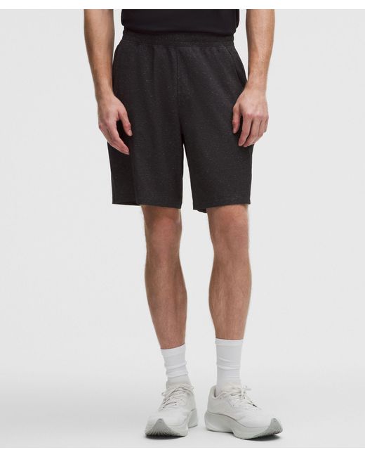 lululemon athletica Black Pace Breaker Linerless Short 9" for men