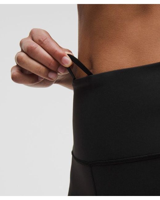 lululemon athletica Black Wunder Train High-Rise Shorts With Pockets 6"