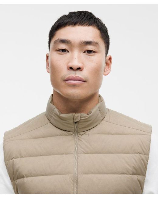 lululemon athletica Natural Navigation 700-Down-Fill Vest for men