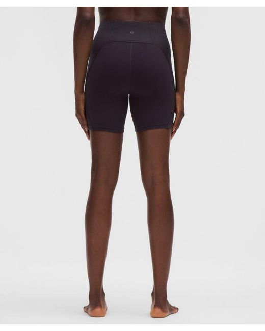 lululemon athletica Multicolor – Align High-Rise Shorts Satin – 6" – – Size 4