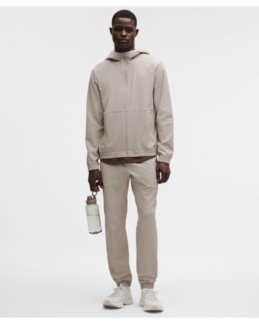 lululemon License To Train Textured Full Zip in Natural for Men | Lyst