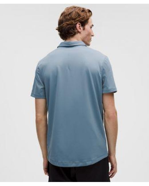 lululemon athletica Blue – Showzero Slim-Fit Polo Shirt – – Size 6 for men