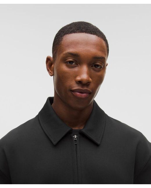 lululemon athletica Black Grand Standard Short-Sleeve Polo for men