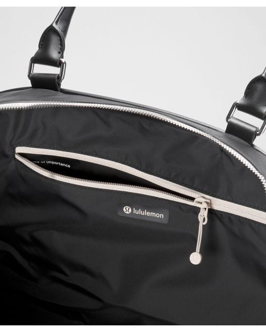 lululemon athletica Black Bowler Duffle Bag 17L