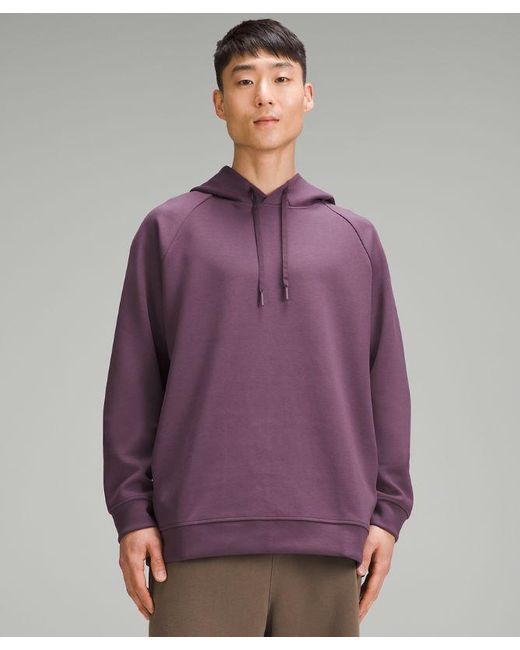 lululemon athletica Smooth Spacer Classic-fit Pullover Hoodie - Color Purple - Size L for men