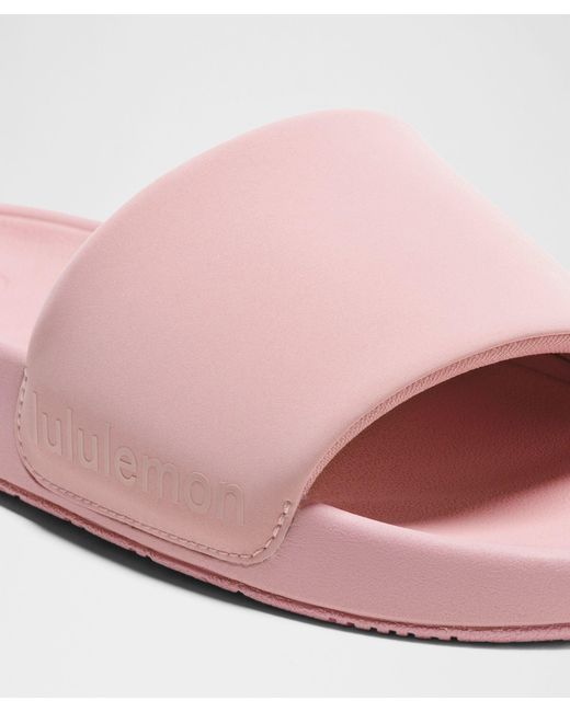 lululemon athletica Pink Restfeel Slide