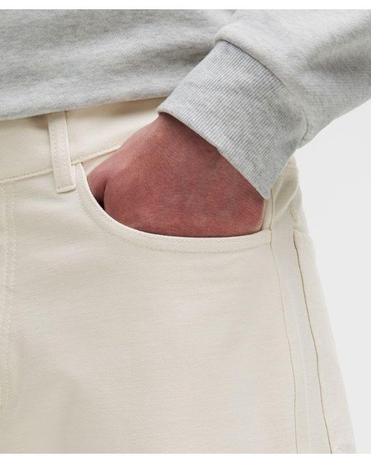 lululemon athletica White – Easyfive Loose-Straight Trousers 30L – – Size 12 for men