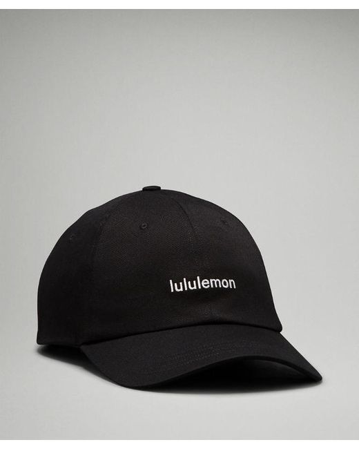 lululemon athletica Classic Ball Cap - Color Black/white - Size L/xl