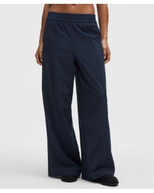 lululemon athletica Blue Breezily Mid-Rise Pant