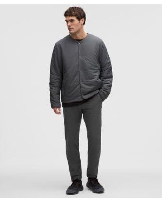 lululemon athletica Black – Abc Classic-Fit Trousers 34"L Warpstreme – – Size 12 for men