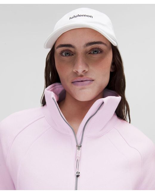 lululemon athletica Pink Scuba Oversized Funnel-Neck Half Zip
