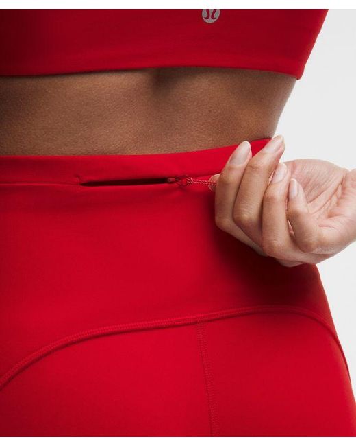 lululemon athletica Red Swift Speed High-Rise Tight 25"