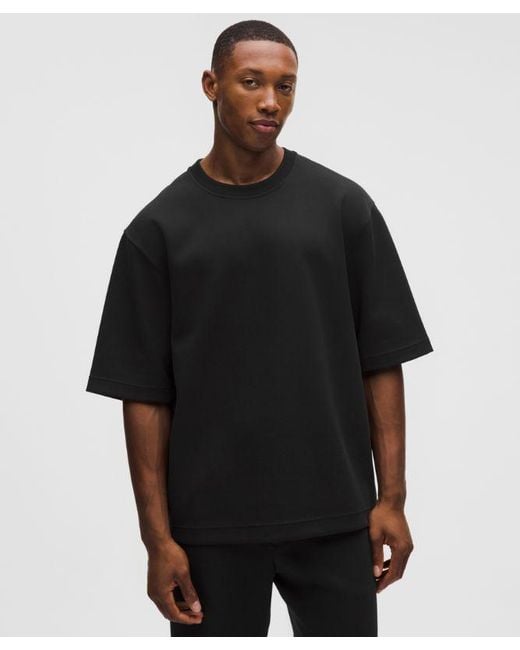 lululemon athletica Black Grand Standard Short-Sleeve Crew for men