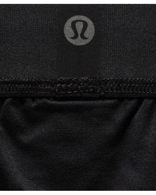 lululemon athletica Black Always In Motion Boxers 5" 5 Pack for men