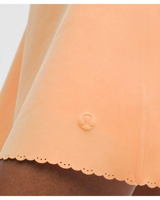 lululemon athletica Natural Scallop-Hem High-Rise Tennis Skirt