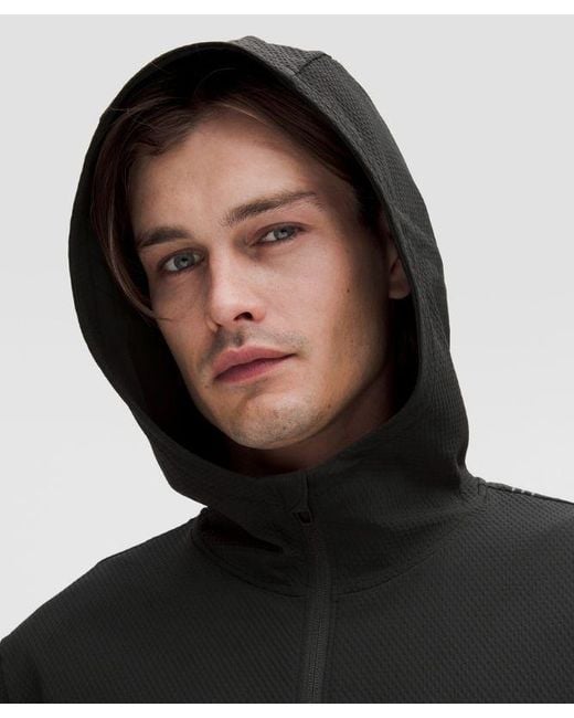 lululemon athletica Black – License To Train Textured Full Zip Jacket – – Size Large for men