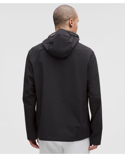 lululemon athletica Black Waterproof Golf Jacket for men