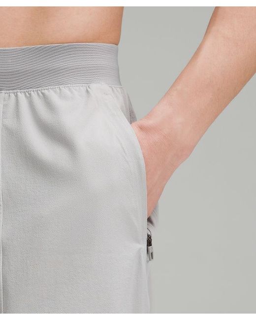 lululemon athletica Gray License To Train Linerless Shorts 7" for men