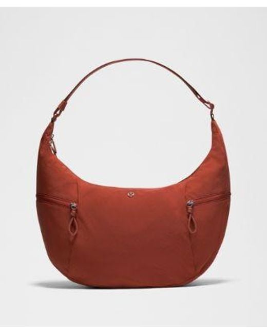 lululemon athletica Red Large Slouchy Sling Bag 13L