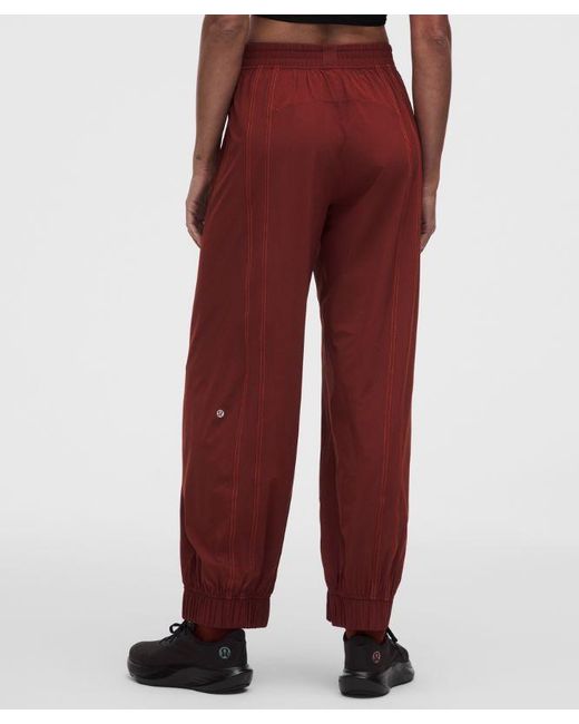 lululemon athletica Red Define High-Rise Swift Jogger