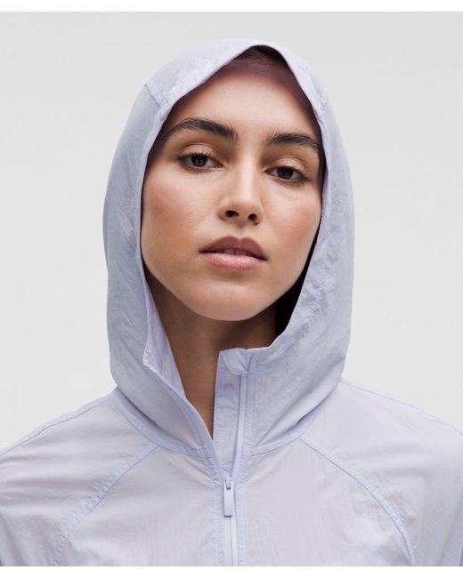 lululemon athletica Blue Hood-Lite Relaxed-Fit Jacket