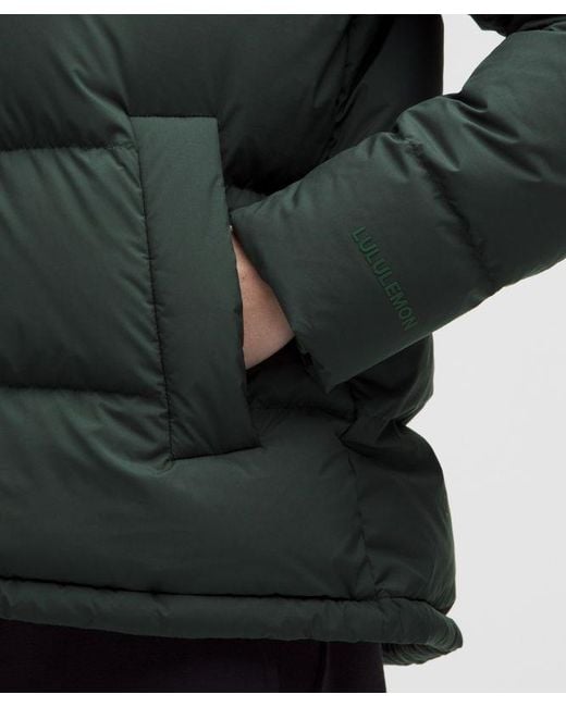 lululemon athletica Green – Wunder Puff 644-Down-Fill Jacket – – Size 4