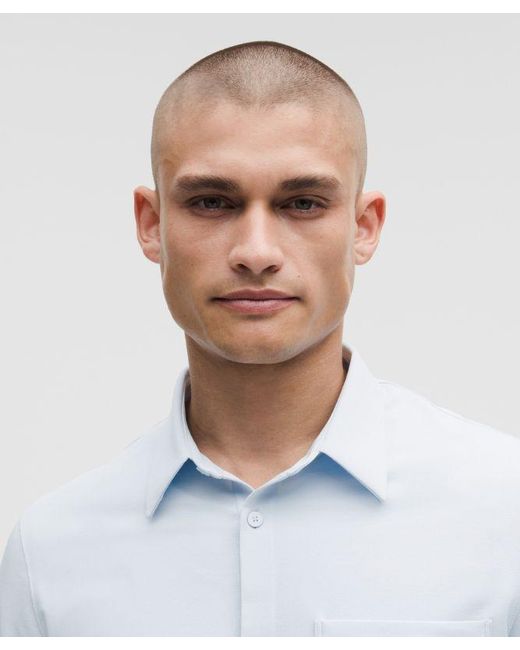 lululemon athletica White Commission Long-Sleeve Shirt for men