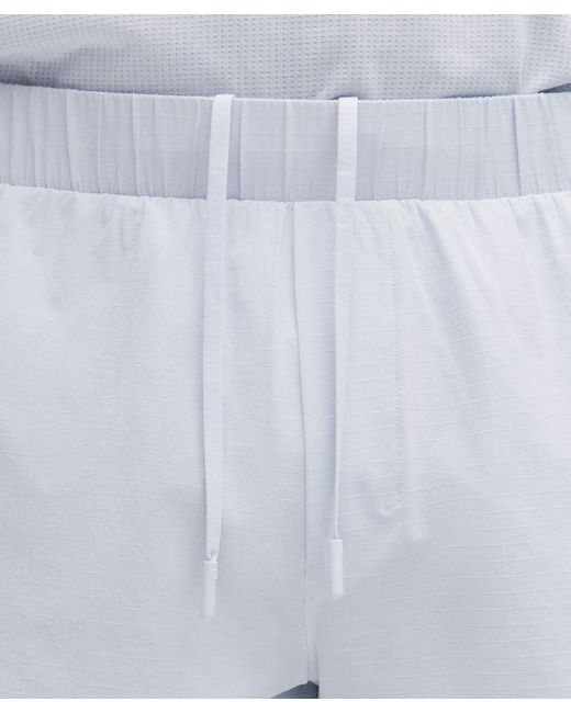 lululemon athletica Gray – Mile Maker Linerless Shorts – 6" – – Size Large for men