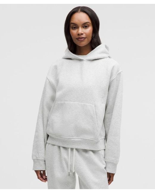 lululemon athletica Gray – Steady State Hoodie – Color Light/ – Size Large