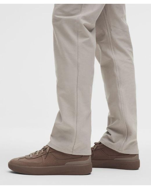 lululemon athletica Gray – Easyfive Classic-Straight Trousers 32L – Color Khaki – Size 12 for men