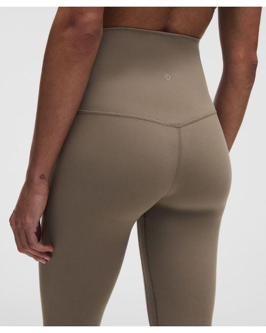 lululemon athletica Natural – Align Super-High-Rise Pants – 28" – – Size 4
