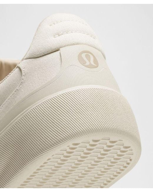 lululemon athletica White Cityverse Cotton Canvas Sneaker for men