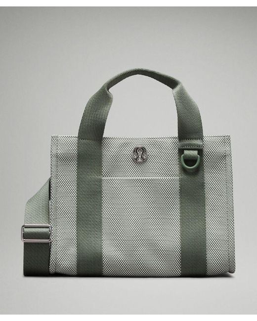 lululemon athletica Green – Two-Tone Canvas Mini Tote Bag 4.5L –