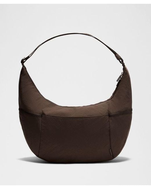 lululemon athletica Brown Large Slouchy Sling Bag 13L