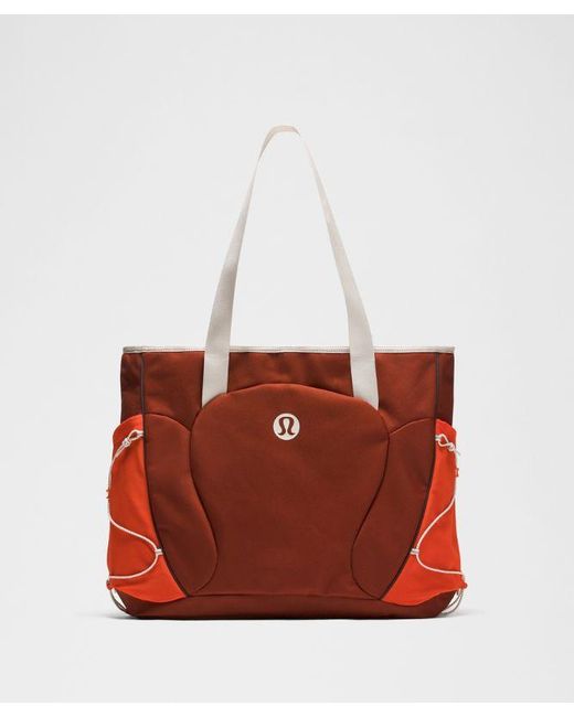 lululemon athletica Red – Scuba Tote Bag 19.5L Paracord –