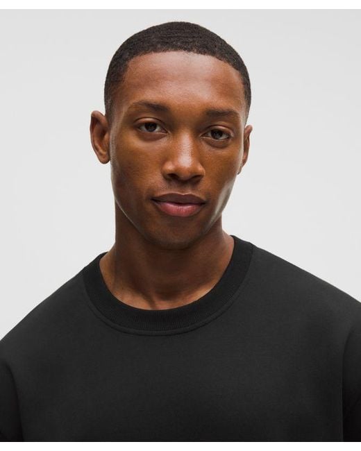 lululemon athletica Black Grand Standard Short-Sleeve Crew for men