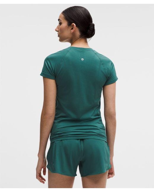 lululemon athletica Green – Swiftly Tech Short-Sleeve Shirt 2.0 Hip Length – – Size 20