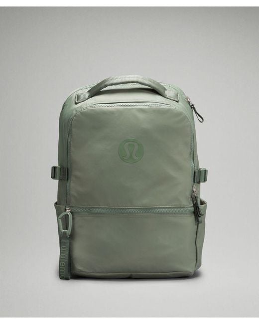 lululemon athletica Green New Crew Backpack 22L With Logo